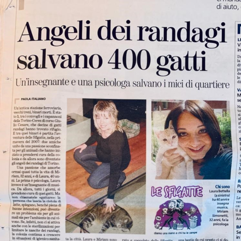rassegna stampa Le Sfigatte