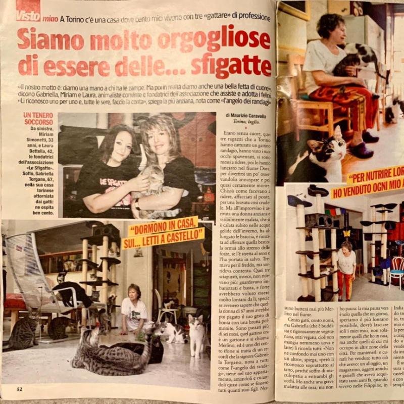 rassegna stampa Le Sfigatte