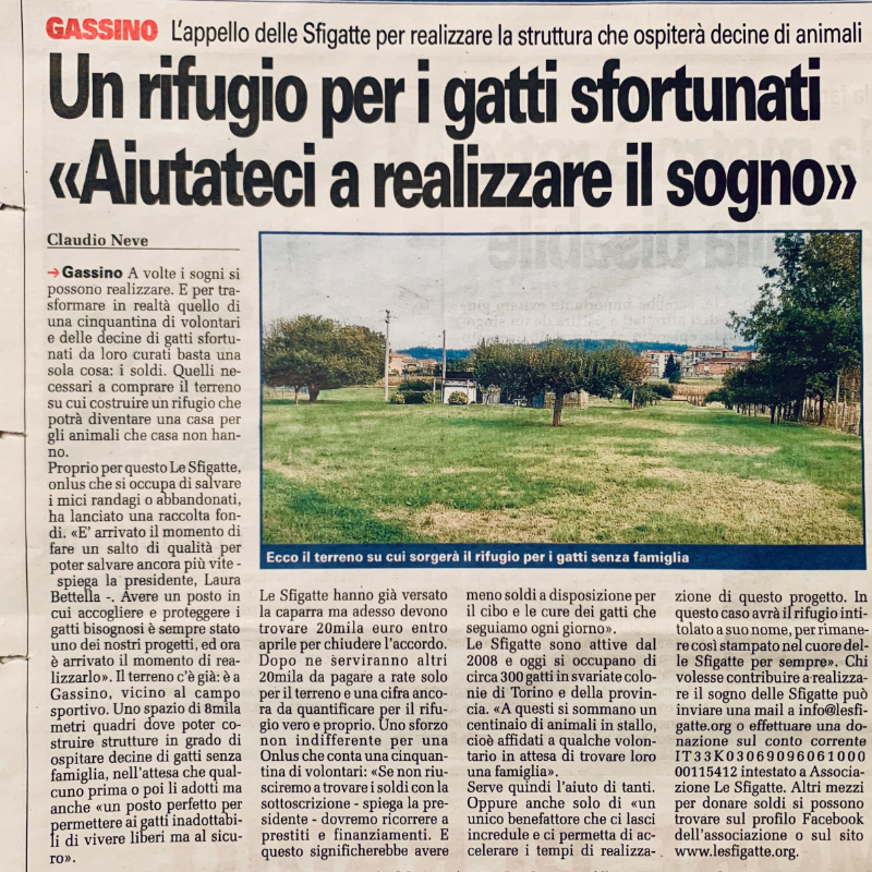 rassegna stampa Le Sfigatte