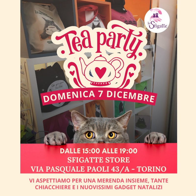 Pomeriggio con Le Sfigatte: chi viene a fare merenda con noi? Domenica 7 dicembre 2025 - Associazione Le Sfigatte