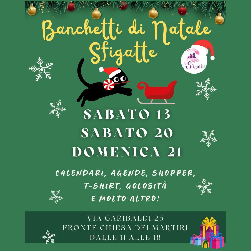 Secondo banchetto di Natale Sfigatte! | Associazione Le Sfigatte