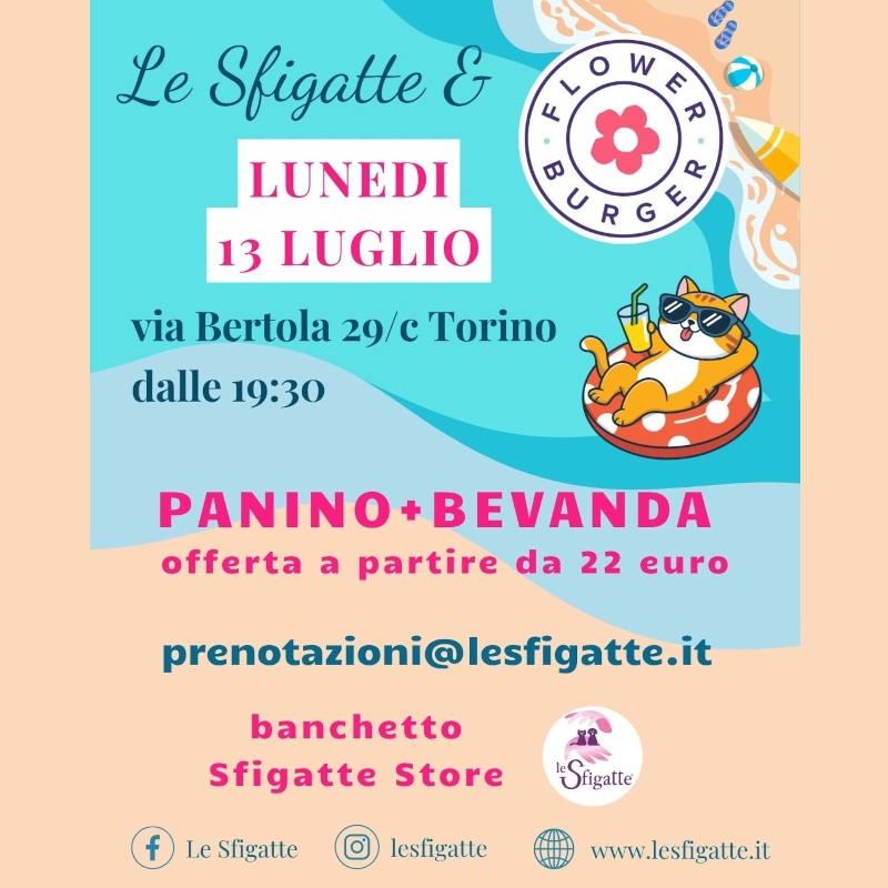 Cena estiva Sfigatte! | Associazione Le Sfigatte