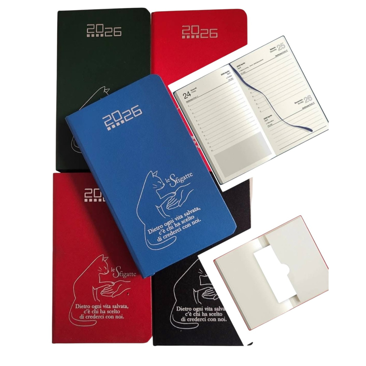 Agenda giornaliera - Associazione Le Sfigatte