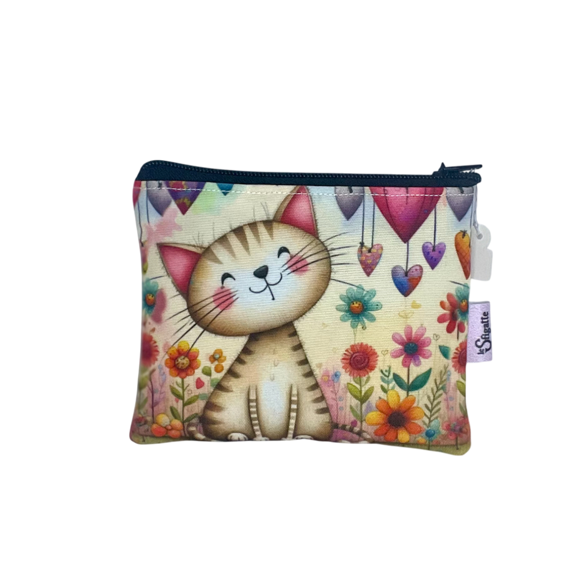 Pochette Piccola | Collezione Gatti e Cuori - Associazione Le Sfigatte