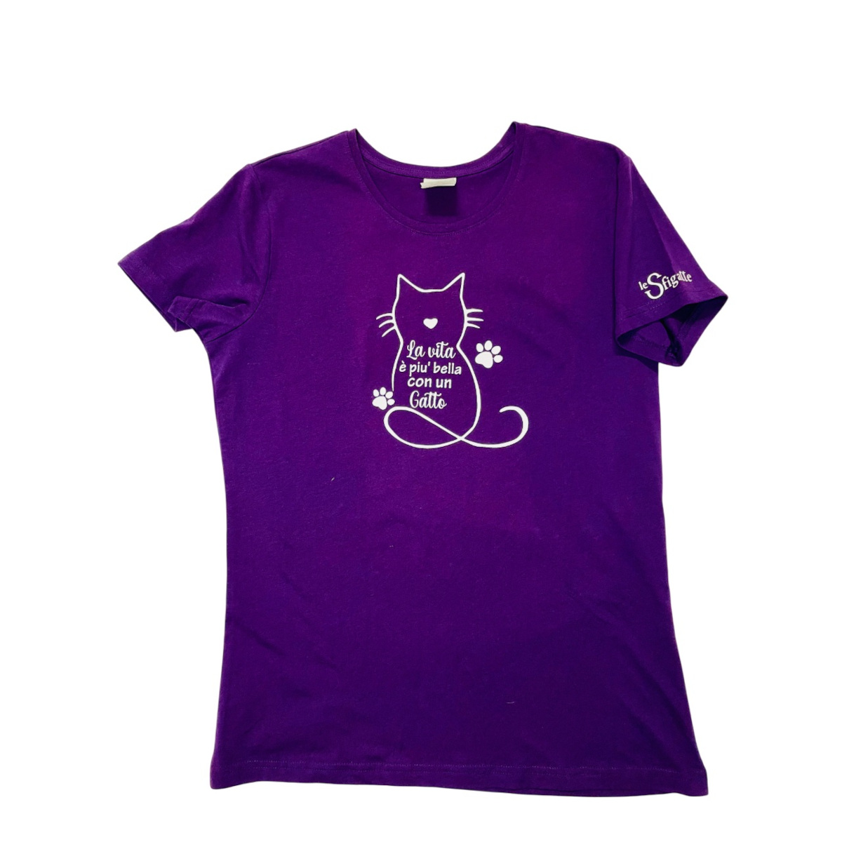 T-shirt | Disegno Cat Quote | Associazione Le Sfigatte