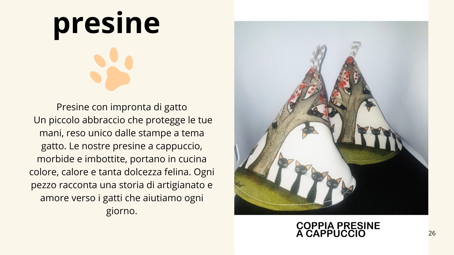 catalogo artigianato solidale Le Sfigatte